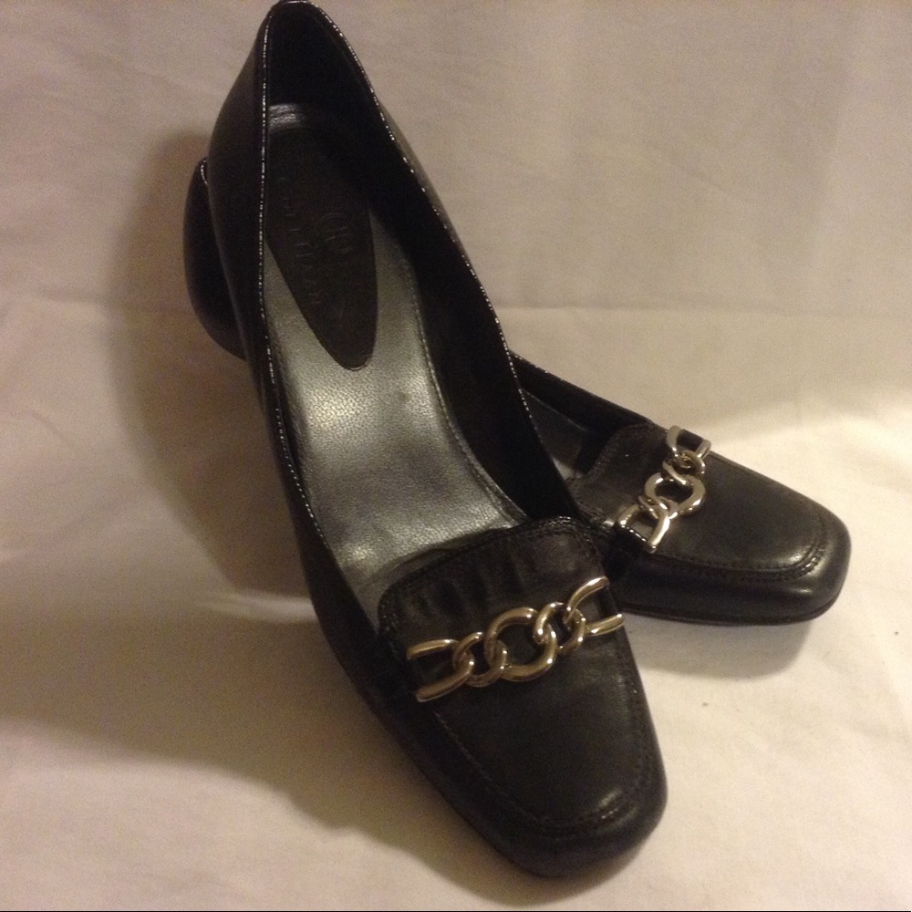 Cole Haan black heels size  7.5